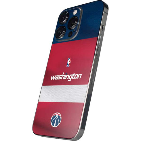 NBA Washington Wizards Jersey iPhone 14 Pro Skin